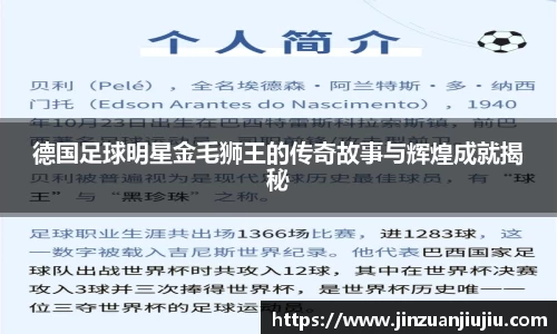 德国足球明星金毛狮王的传奇故事与辉煌成就揭秘